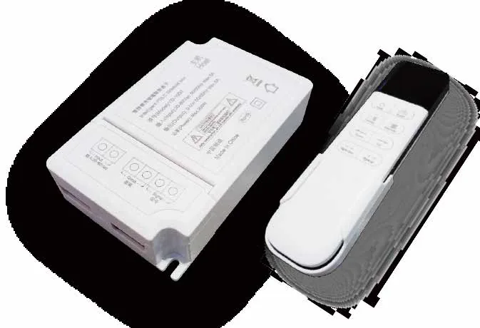 Kontroler folii PDLC z pilotem radiowym